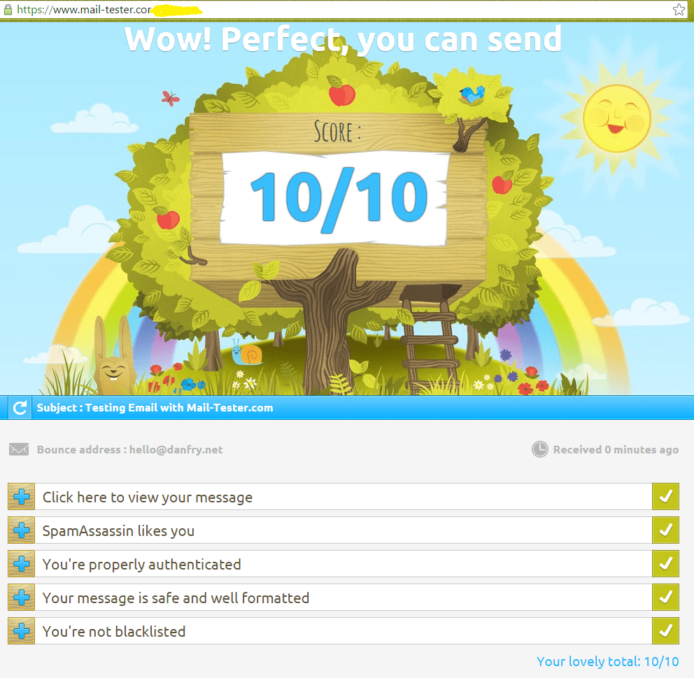 Email Tester - SPF, DKIM, Blacklisting - Do Your Emails Get to the Inbox?